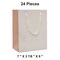 Metallic Dots Euro Totes Ribbon Handles 7'' X 3 7/8'' X 9'' Stylish